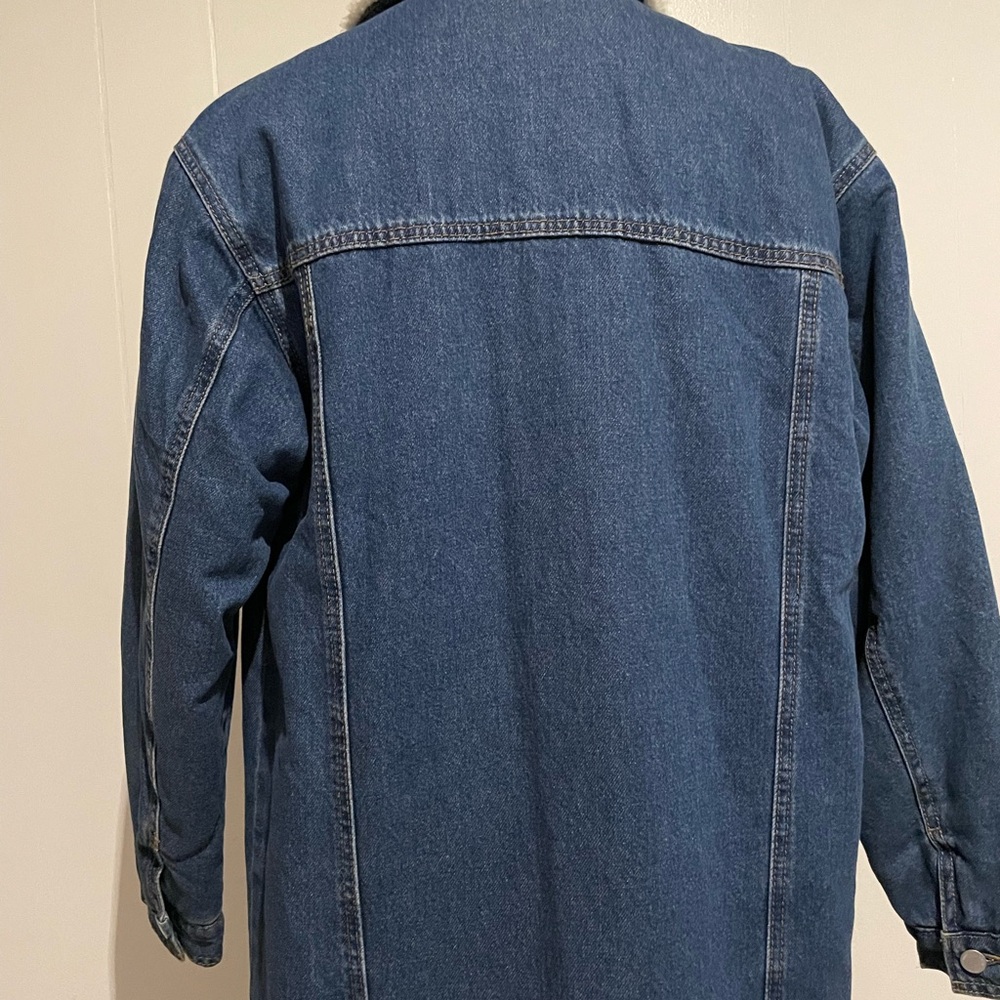 Universal Thread, Medium Wash Blue Shearling Deni… - image 12